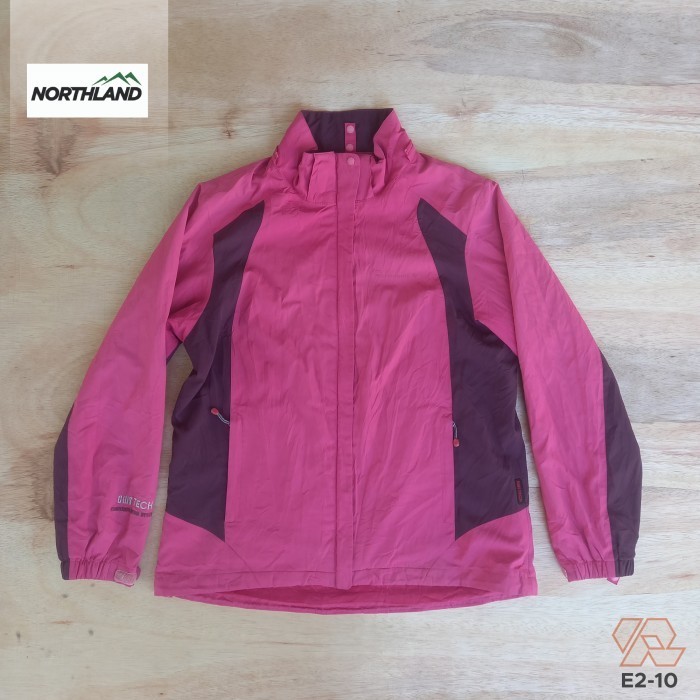 jaket gunung outdoor cewek Northland warna pink merah muda size 100 / L