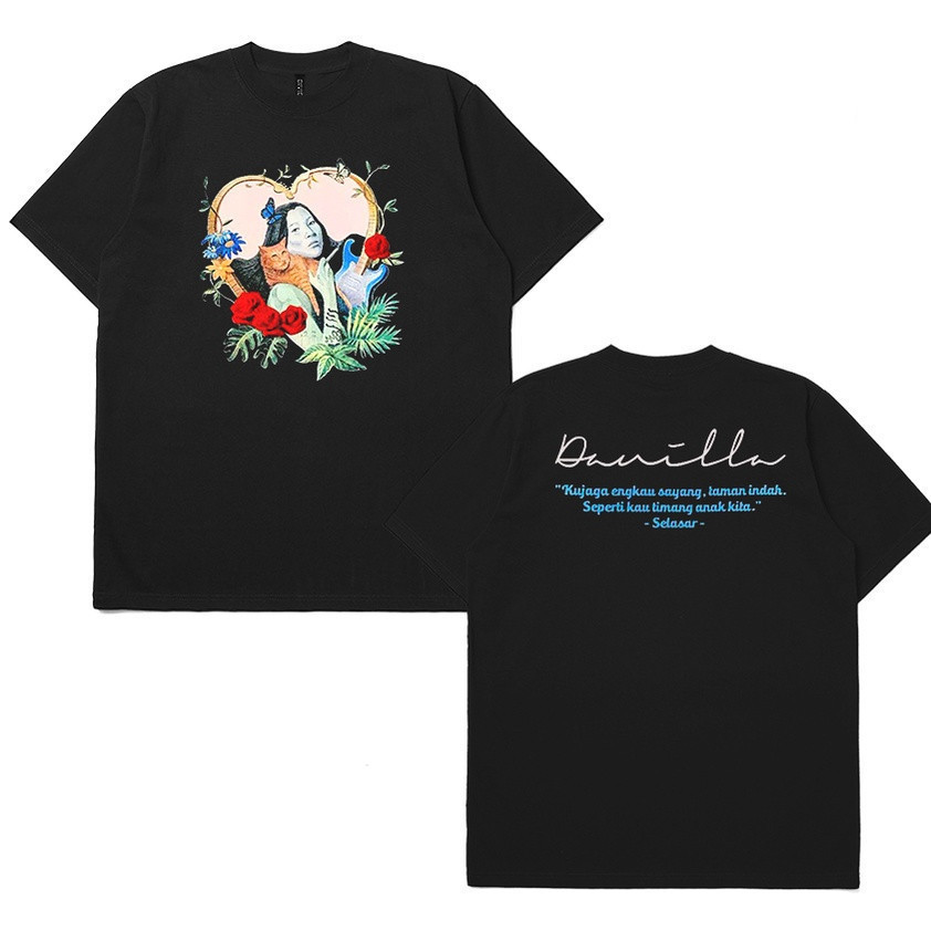 BAND - Danilla x Ngobryls - T shirt Kaos Cotton Combed 24s