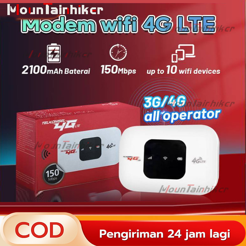 MIFI ROUTER TELKOMSEL MOBILE WIFI HOTSPOT PORTABLE MODEM SPEED 4G LTE Mifi Modem Wifi 4G LTE 300Mbps