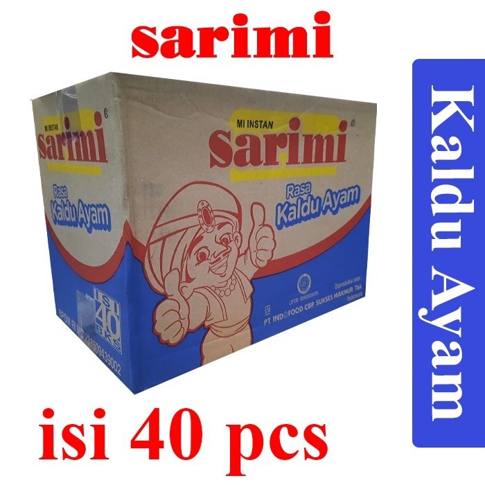 

[SR/1314] [KARTONAN] SARIMI RASA KALDU AYAM KARTONAN ISI 40 PCS