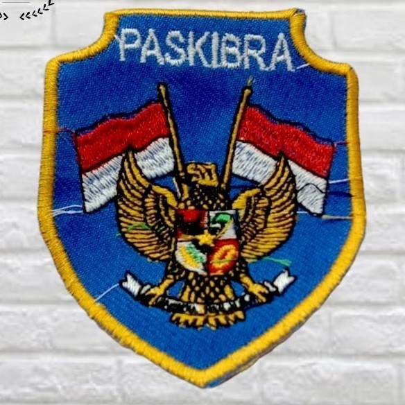 Bet Paskibra / Atribut Paskibra / Logo Paskibra - PASKIBRA BIRU