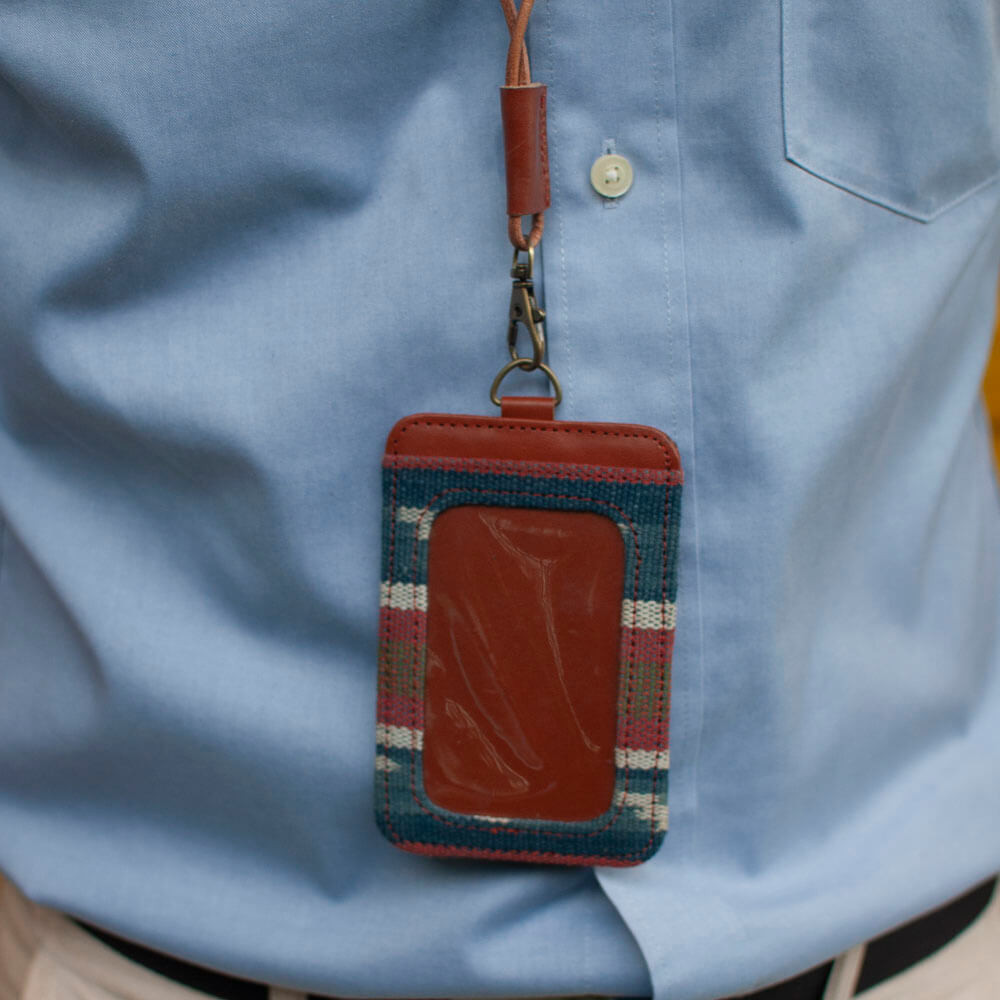 

Noesa Selip Rua - ID Card Lanyard Kulit Rainbow Edition