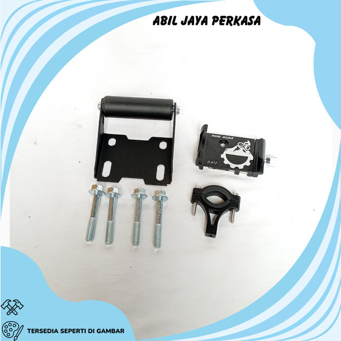 PAKET HOLDER GPS HP PCX 150 160 PHONE HOLDER ALUMUNIUM STANG MOTOR BRAKET BRACKET BREKET HOLDER HAND