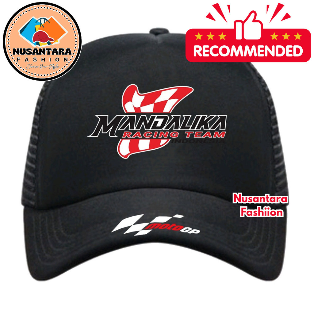 Nusantara Fashiion Topi Trucker SIRKUIT MANDALIKA - Topi Distro SIRKUIT MANDALIKA Logo - Topi SIRKUI