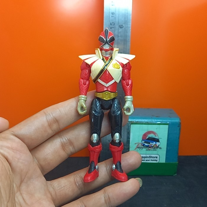 Bandai Power Rangers Samurai Mega Force Red Ranger (Second/Bekas) -SK89
