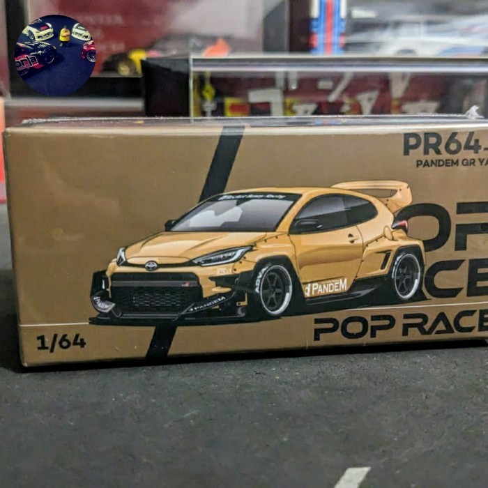 PopRace Pandem Toyota GR Yaris Gold