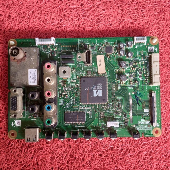 MB mainboard motherboard mesin tv LED LCD Toshiba 32PS1E - 32PS1 E
