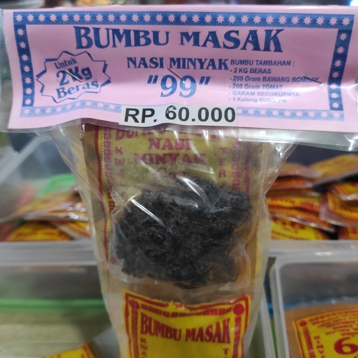 

(Bumbu Cap99) Paket Lengkap Bumbu Nasi Minyak/kebuli untuk 2KG Beras