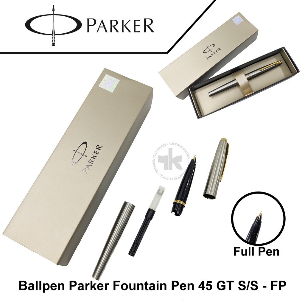 

Parker Ballpen Fountain Pen 45 GT S/S - FP