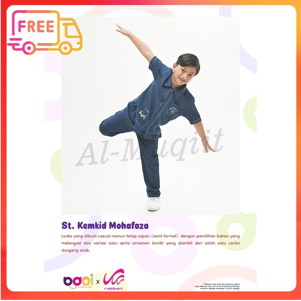 DISKON RABBANI ORI BANI BATUTA - SET KEMKID MOHAFAZA Al-Muqiit.Shop