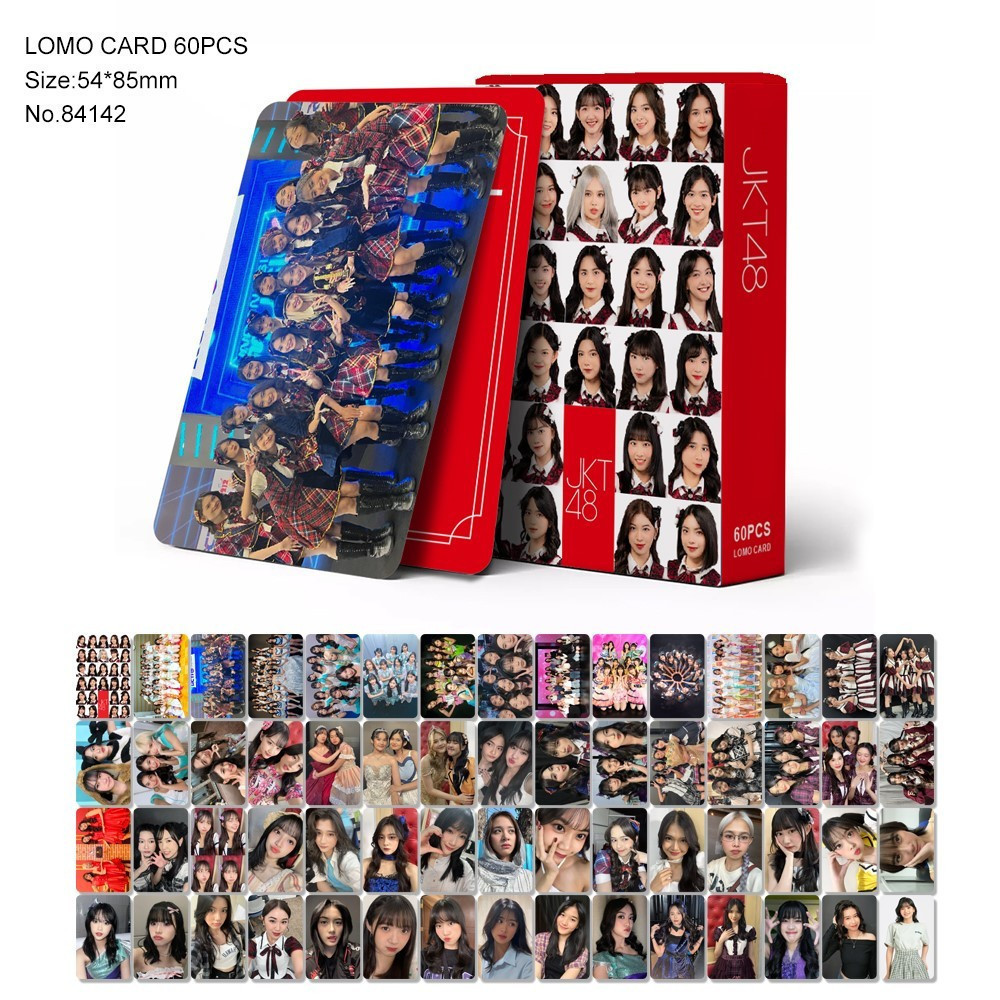 [60pcs] PACK PHOTOCARD JKT48 ALBUM LOMO CARD PHOTO CARD KPOP LOMOCARD KPOPERS PHOTOCARD WOTA WIBU AN