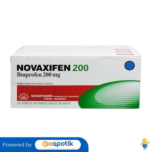Novaxifen 200 Mg Box 100 Tablet
