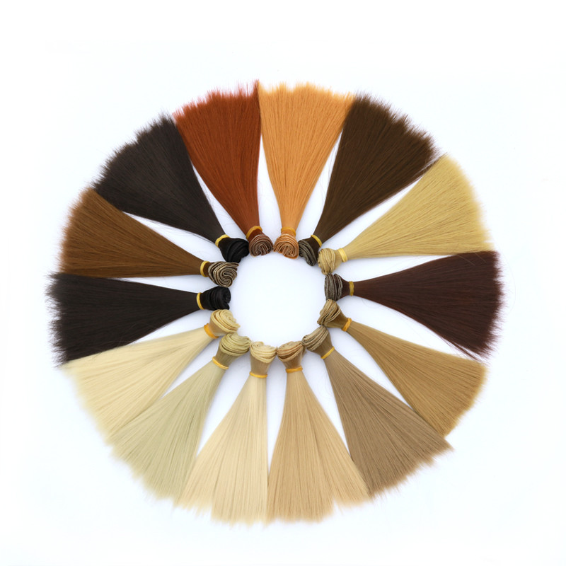 Msiredoll bjd wig 15*100CM or 20*100CM or 25*100CM doll hair for 1/3 1/4 1/6  straight hair doll hai
