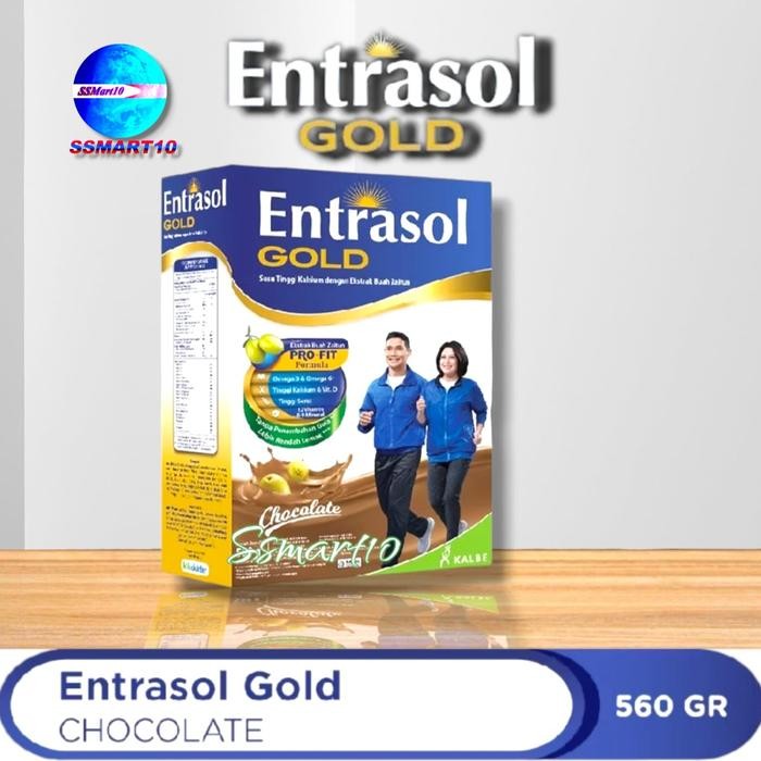 

Entrasol Gold vanila-chocolate Susu Box 560 gr - Cokelat