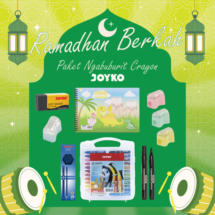 

PAKET NGABUBURIT Crayon Joyko