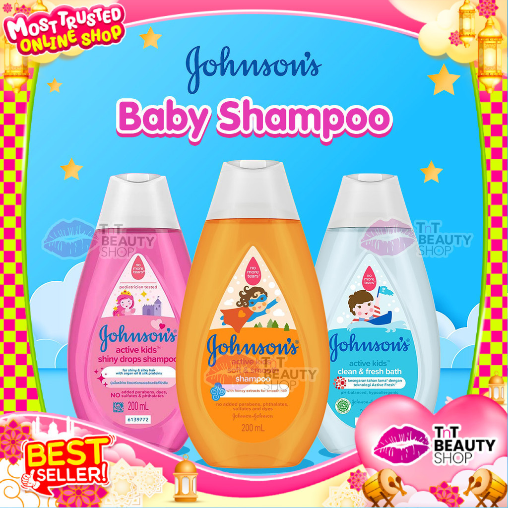 JOHNSON'S Baby Shampoo & Conditioner Active Kids - Johnsons | TnT Beauty Shop