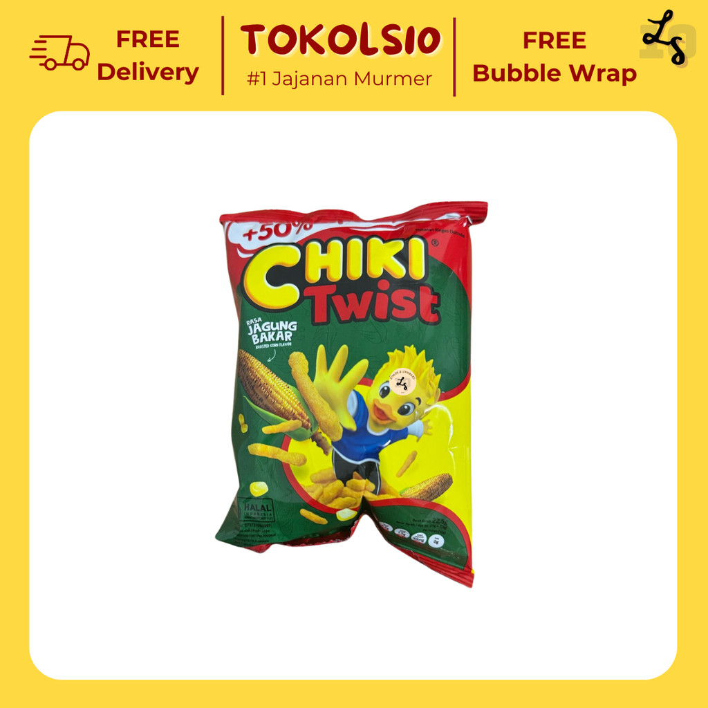 

[SERBA 2000] Chiki Twist Rasa Jagung Bakar 1 pcs 22.5gr