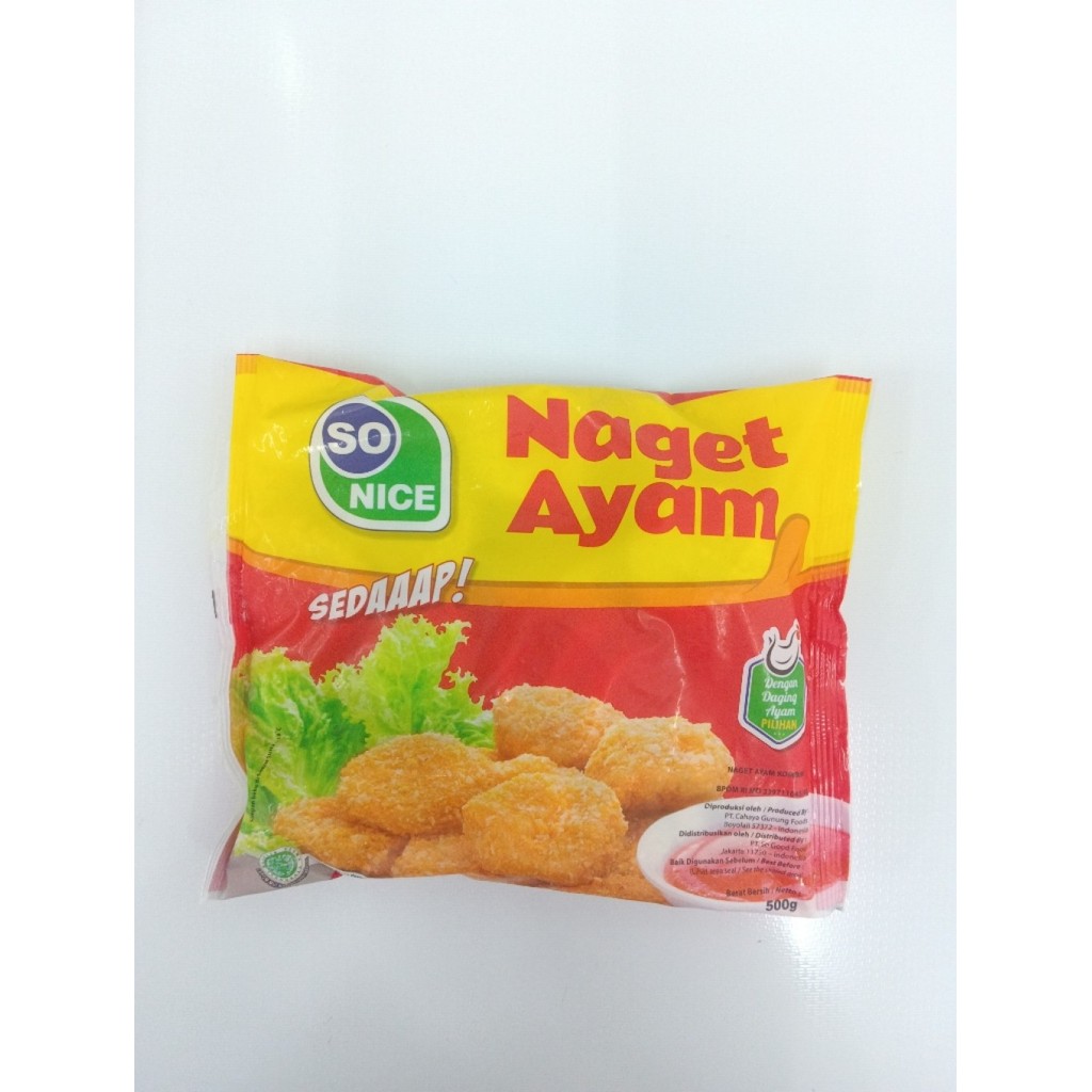 

So Nice Nugget Ayam 500gr