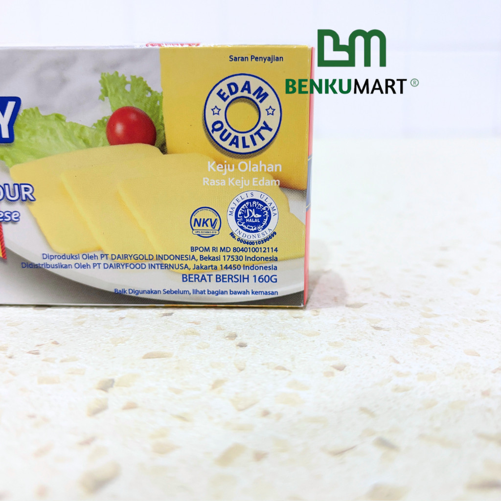 

RB Cheesy Edam Flavour - Keju Rasa Edam 160 gram HALAL