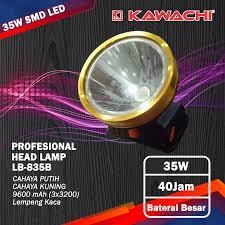 <KSE> Kawachi Senter Kepala 35Watt 9600MAH DAYA BATERAI BESAR /LB-835B