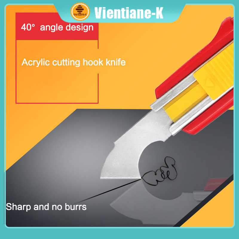 Pisau Cutter Akrilik / Pisau Potong Acrylic / Cutter Pisau Pemotong Kait