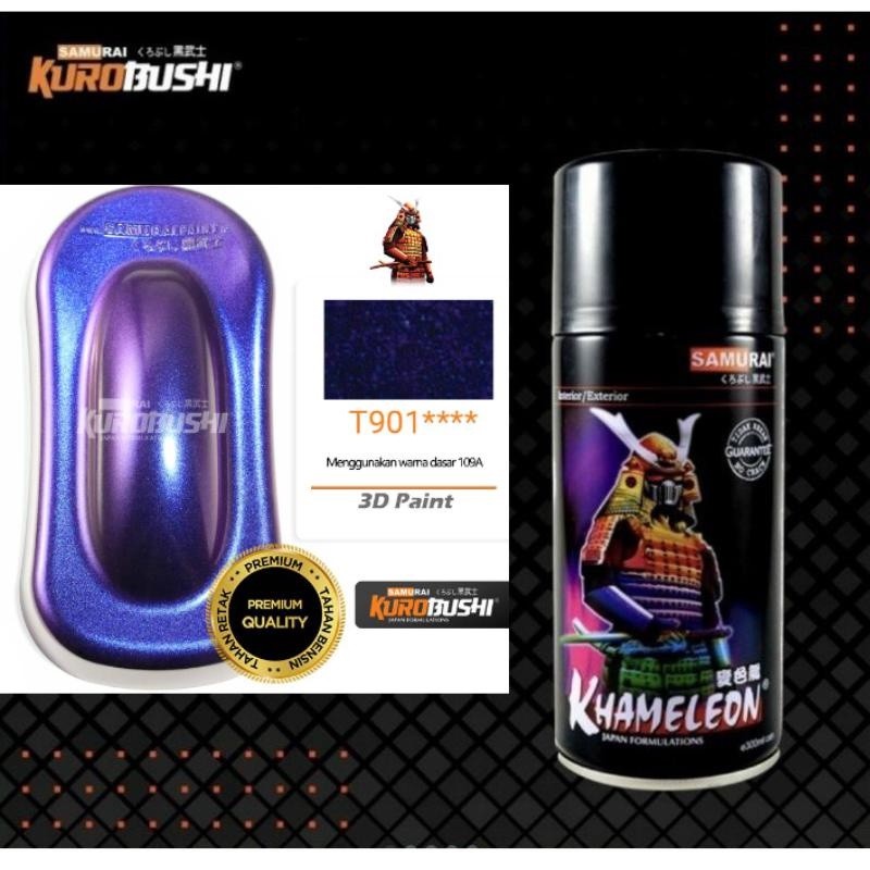 Cat spray pilok pilox samurai bunglon t901 300ml bunglon khameleon