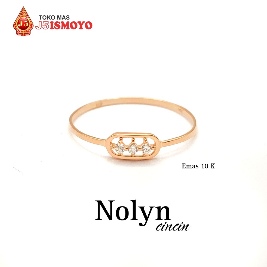Cincin Emas Mas Asli Nolyn J5 Ismoyo