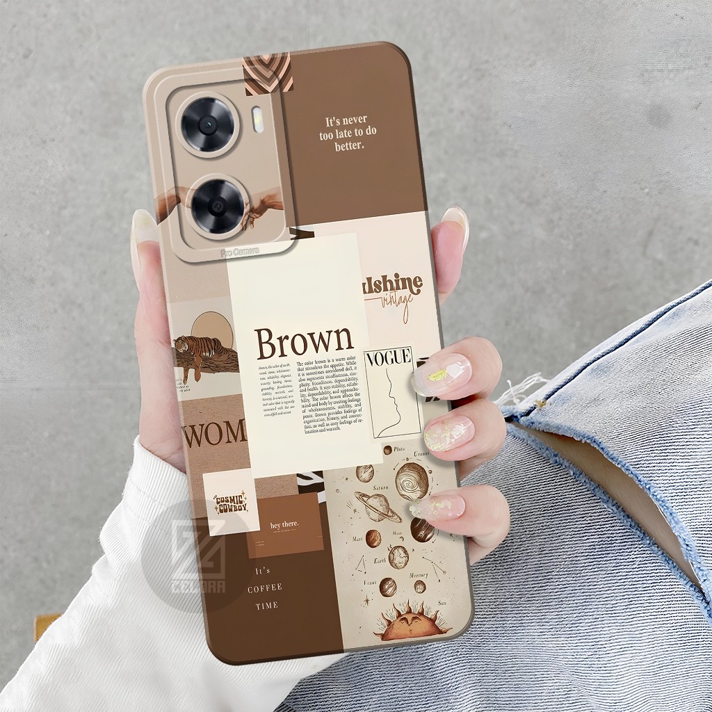 Case OPPO A57 2022 Terbaru Fashion Case Aesthetic ZELORA Softcase OPPO A57 2022 4G Silikon Pro Camer