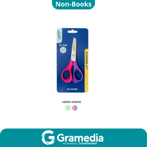 

[Gramedia Cijantung] Estudee Scissors Kids 4.7 Purple Pink Es-Sc254