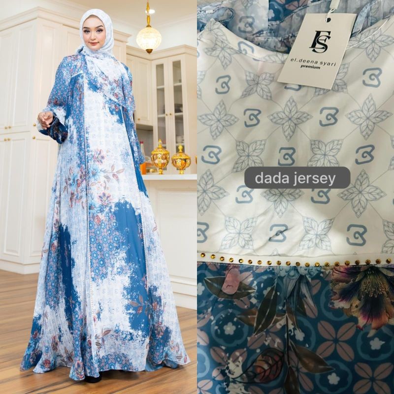 ZAYYANA RAYYA Mom Kia LUXURY SERIES BY ELDEENA DRESS LEBARAN