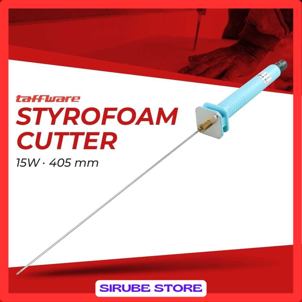 

Taffware Pemotong Busa Polystyrene Styrofoam Cutter 15W 405mm - CT25