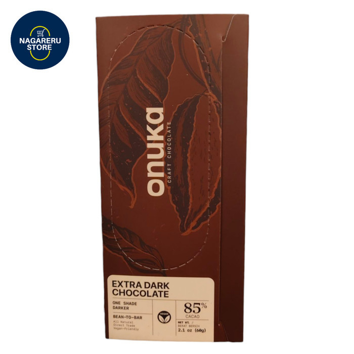 

Onuka extra dark chocolate 85% cacao 60gr