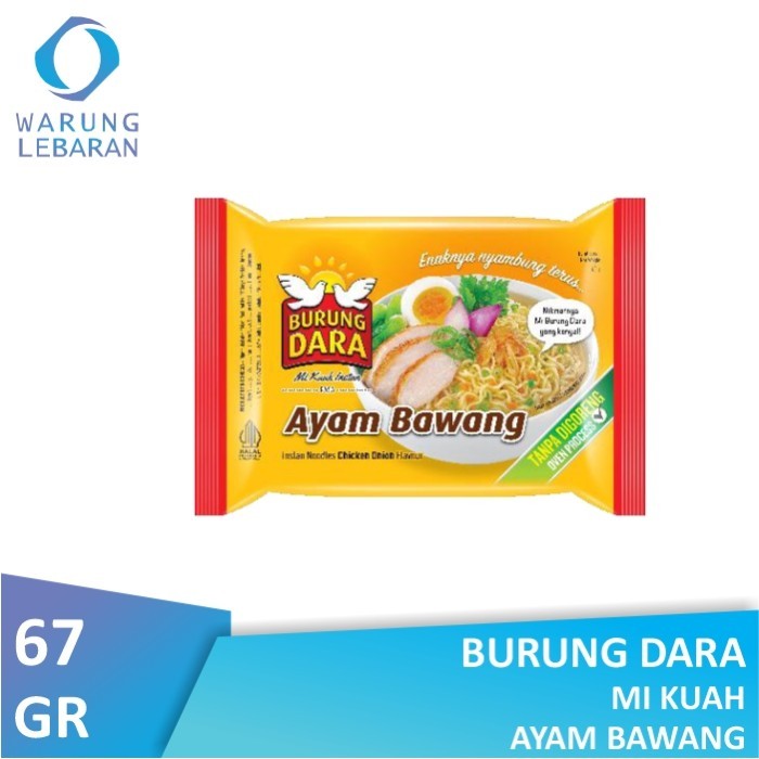 

Burung Dara Mi Kuah Ayam Bawang 67gr