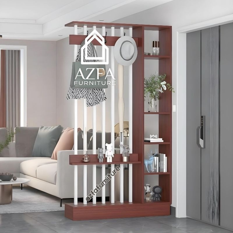 Partisi Ruangan Minimalis | Penyekat Ruangan Kayu | Pembatas Ruangan