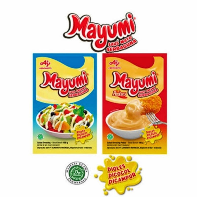 

mayumi ajinomoto sachet pedas original 20gr 100gr