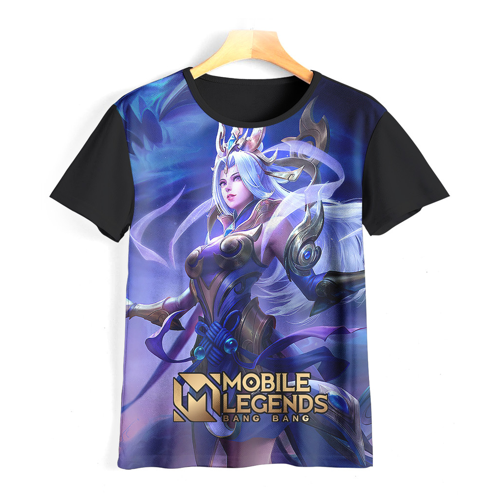 Kaos Mobile Legends Keren dan Adem | Kaos SELENA Mobile Legends Anak & Dewasa | 06ML051 SELENA