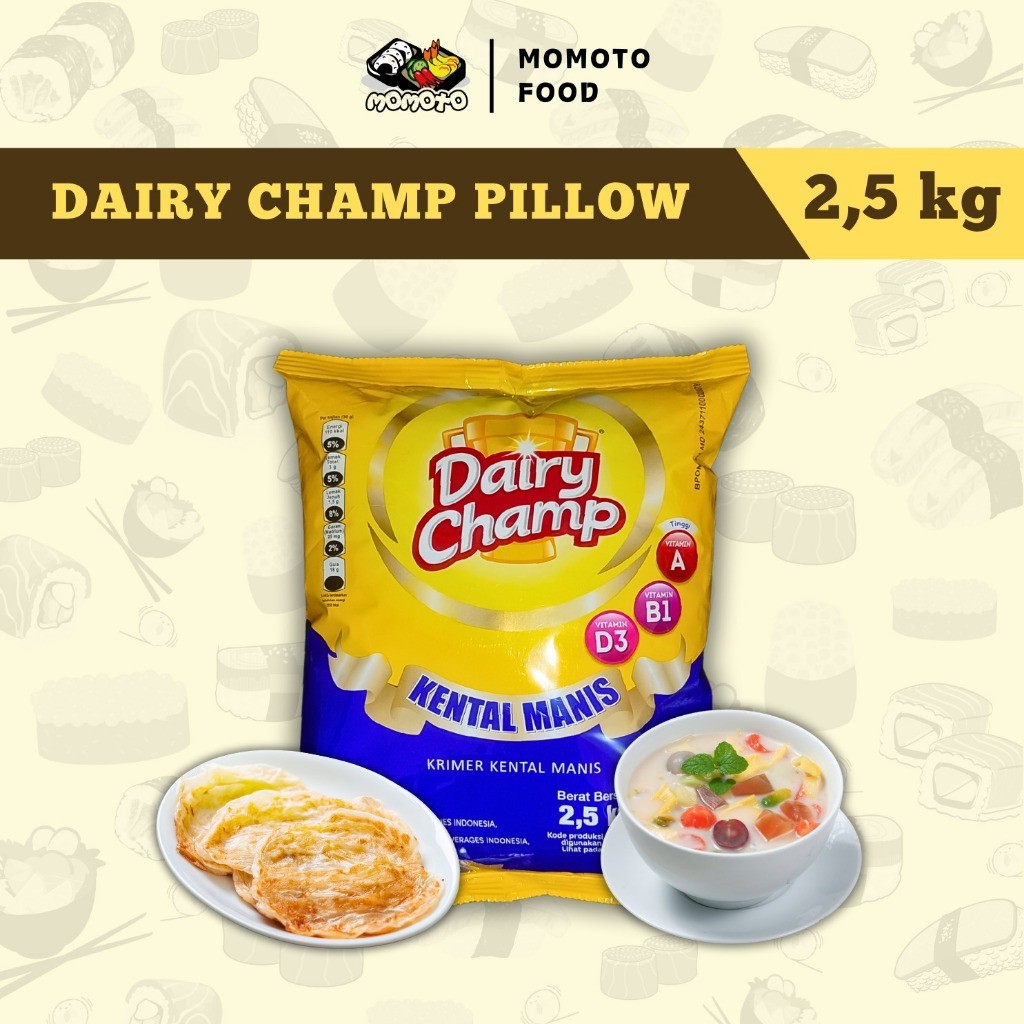 

Dairy Champ Kental Manis Halal 2,5 kg Kemasan Grosir Murah 2500 gram