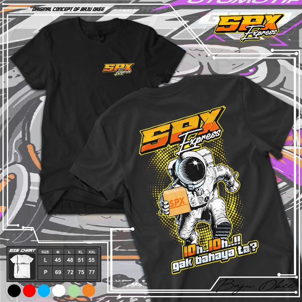 Kaos Kurir SPX Express  10h..10h..!! Gak Bahaya Ta