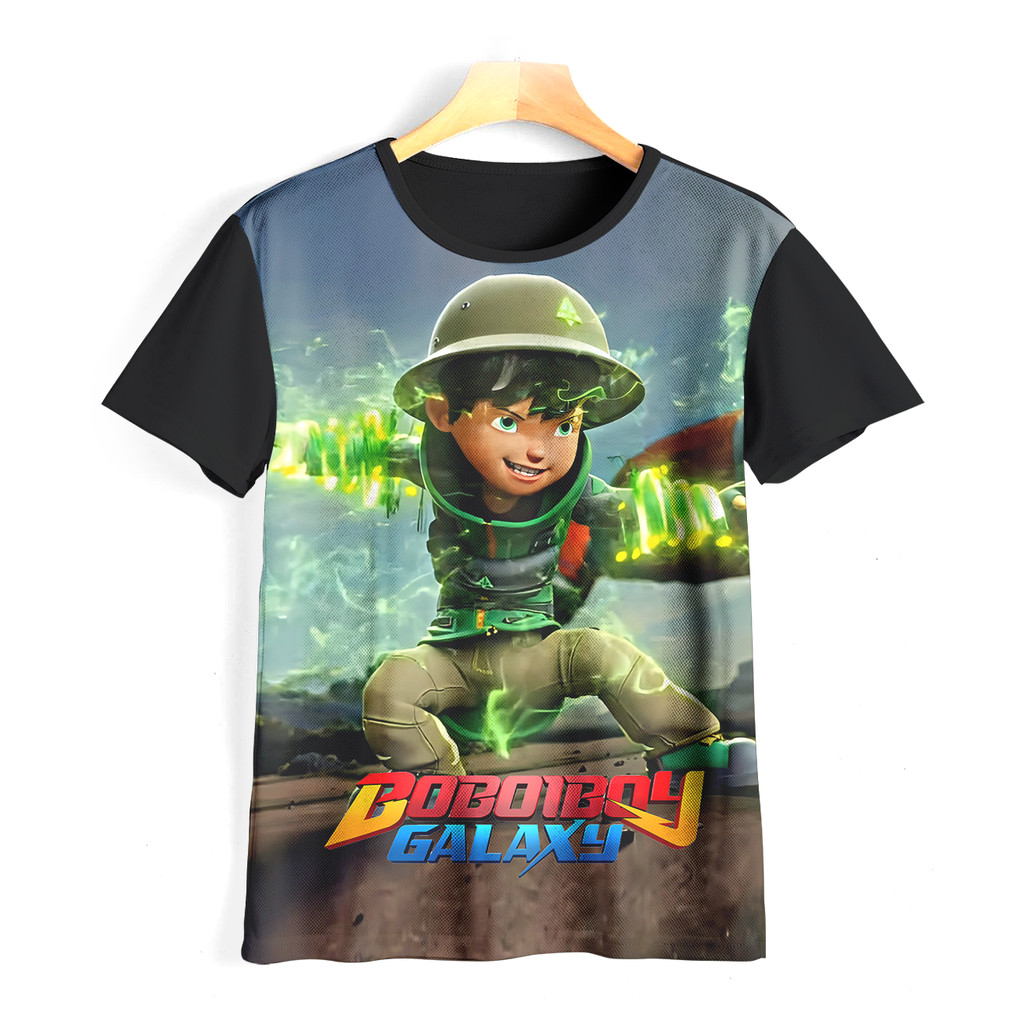 Kaos Boboiboy Keren dan Adem | Kaos Boboiboy Anak & Dewasa | 0008BBY