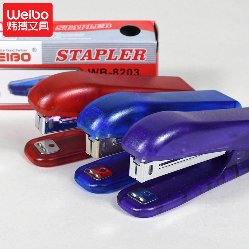 

WB-8203 Stock Stapler Utility Book Binding Stapling Machine Multifunction Standard Series Office Supply Stationery