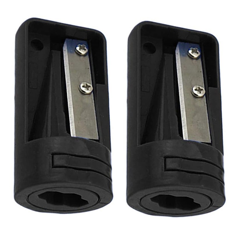 

2 Pcs Creative Multi-Functional Woodworking Pencil Sharpener, Candy-Colored Single-Hole Pencil Sharpener