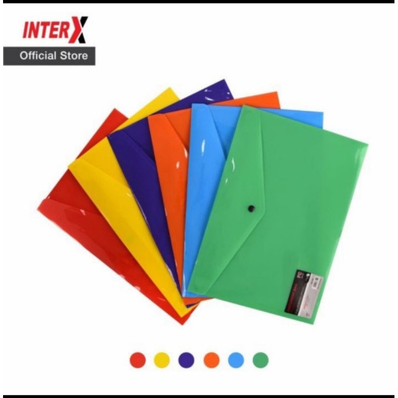 

Inter x Map Kancing Folio / Map Plastik / Map Kancing Plastik / Map Plastik Kancing Opaque F4