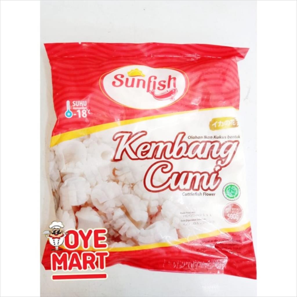 

SUNFISH KEMBANG CUMI 500GR/IKAN OLAHAN BENTUK CUMI