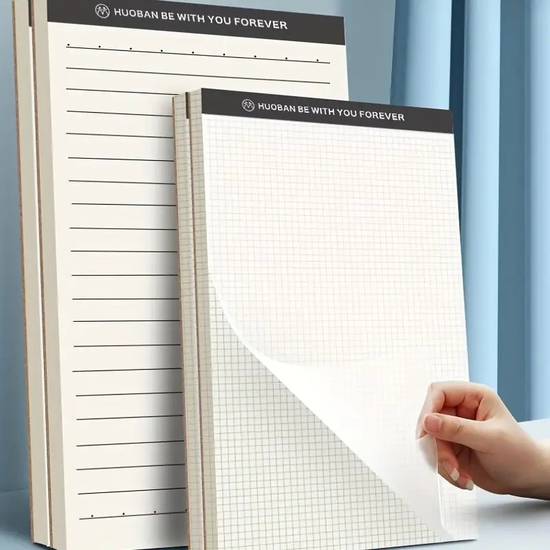 

70 sheets A5 Simple Notebook Minimalist NoteBook Pad Notebook With Tear-off Pages Portable Daily Planner Note Book