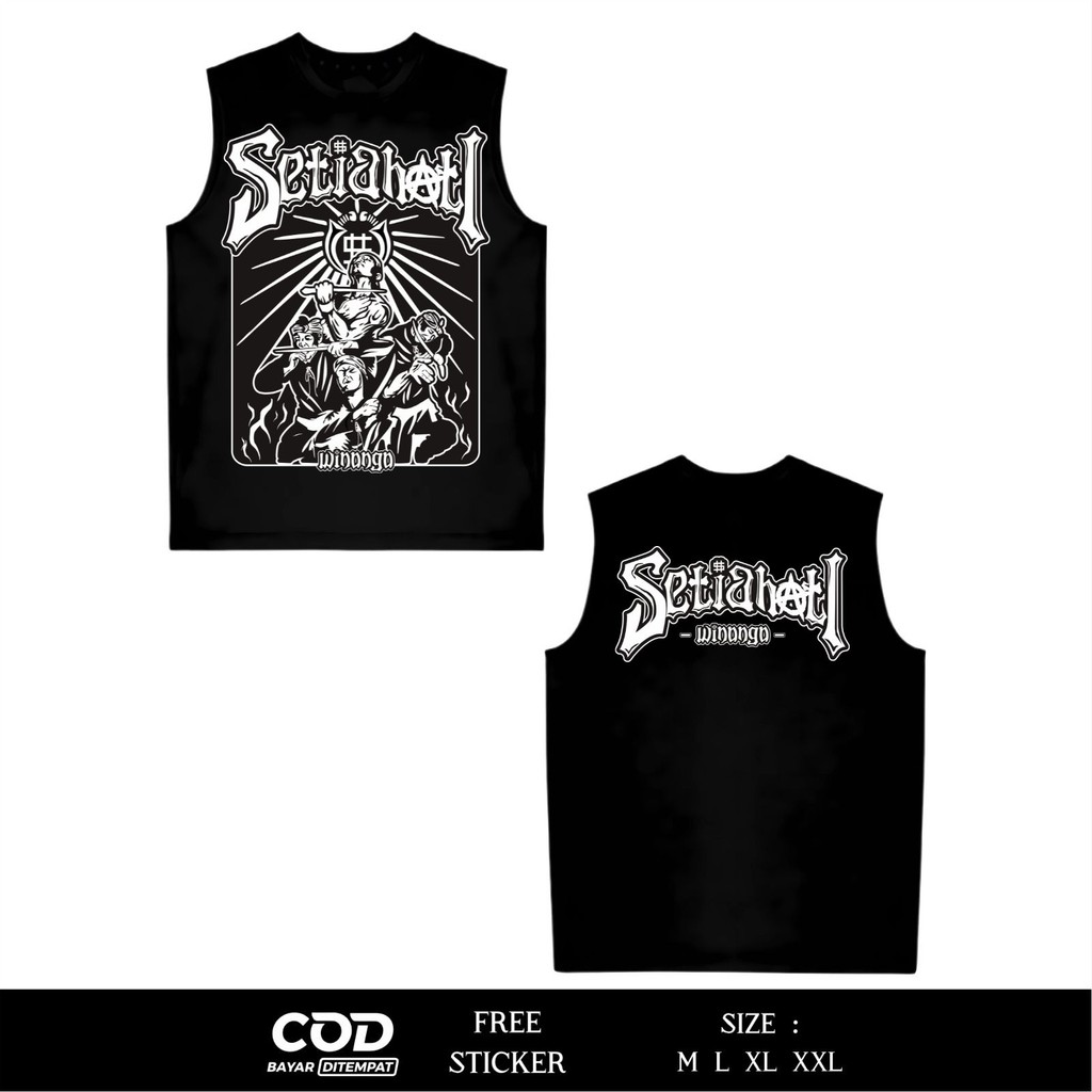 Kaos Singlet Pshw Motif Setia Hati Winongo | Nominus.store