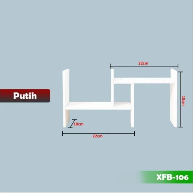 

Andma CozyCraft - Rak Meja Geser Aesthetic Multifungsi Modern Minimalis untuk Desk Organizer Catatan Kalender Buku Pajangan Hiasan Dekorasi Meja Belajar Kerja Ruang Tamu Kamar Tidur Kantor Sekolah Kampus Perpus Cafe Rumah Serbaguna - PUTIH