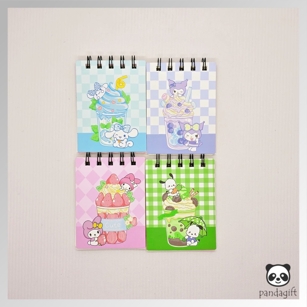 

Notebok A7 scrapbook mini buku kecil catatan notes kecil - GG0308
