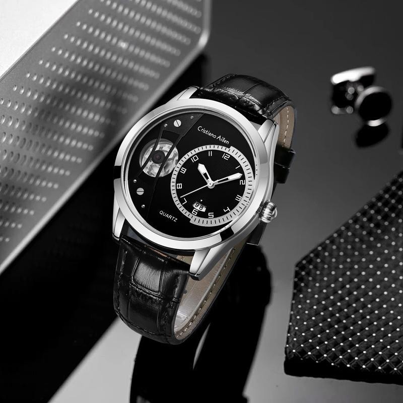 
Terlaris Jam Tangan Wanita Cristiano Aillen 870 Kulit