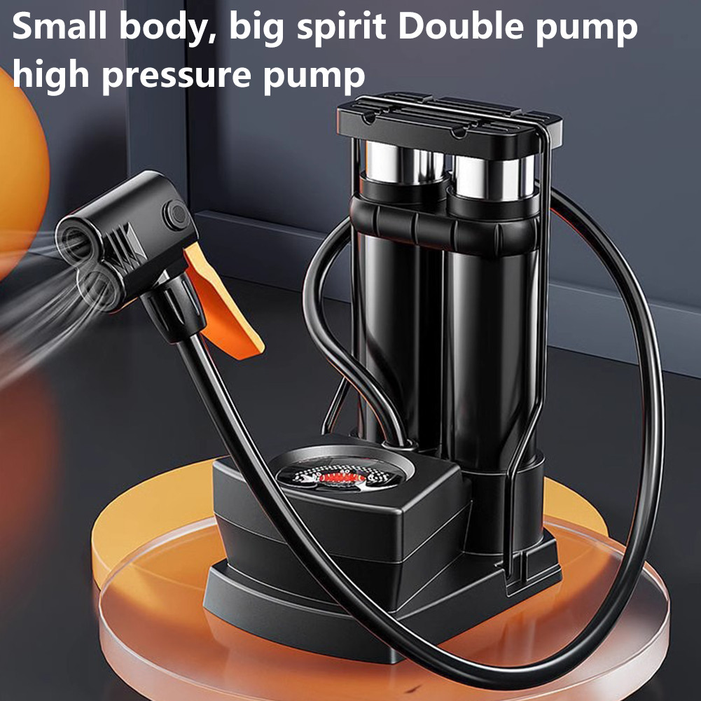 Bike Foot Pump Pompa Angin Kaki/Pompa Kaki/Pompa Ban Mini Foot Pump Portable High Pressure Pompa Ang