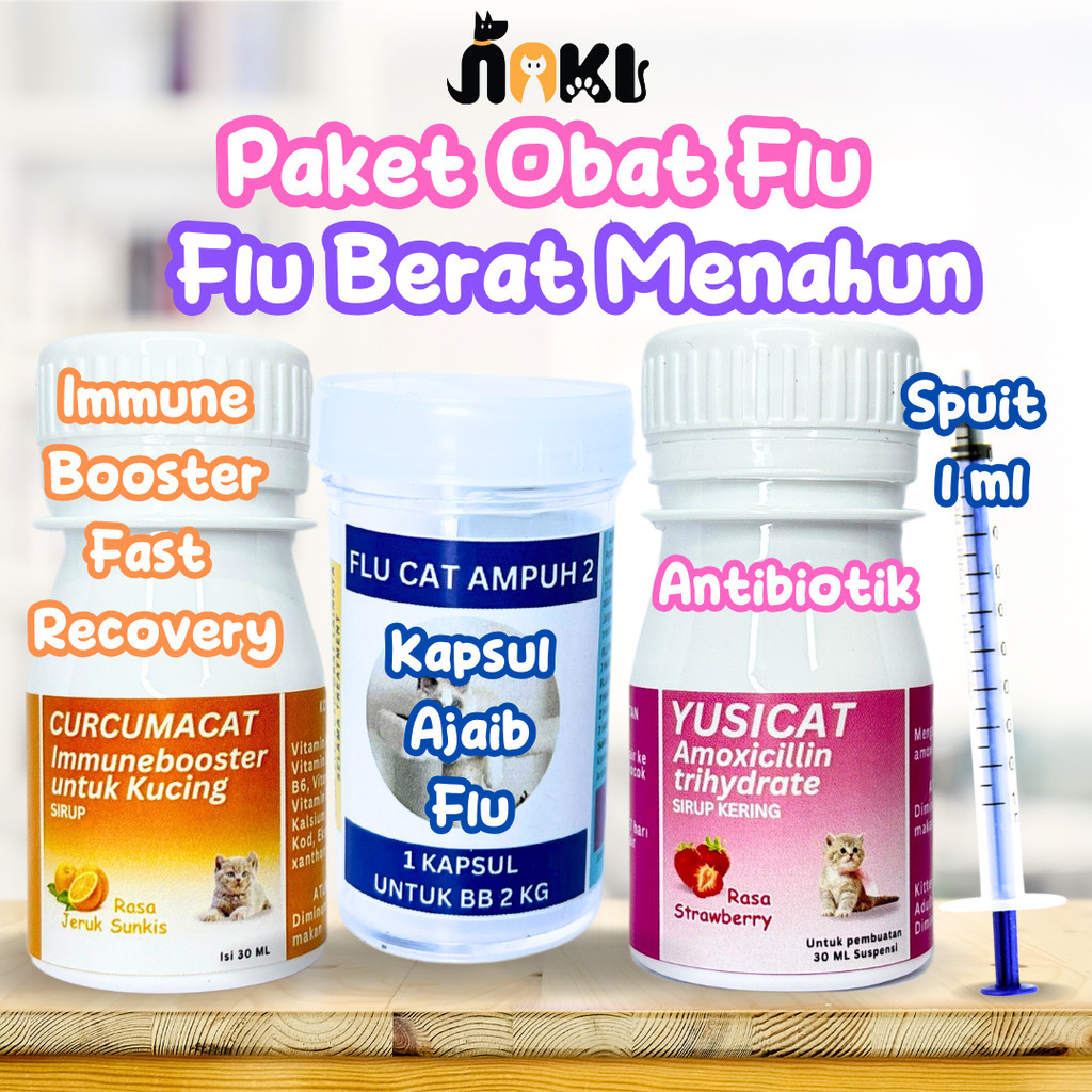 PAKET FLU KUCING PILEK KUCING PILEK MENAHUN PILEK GA SEMBUH FLU KUCING AMPUH OBAT FLU KUCING MURAH P